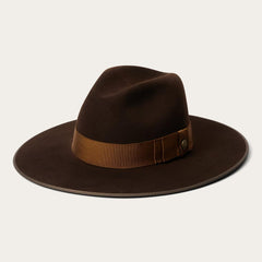Tri-City Fedora Chocolate | Men/Women Stetson Fedora