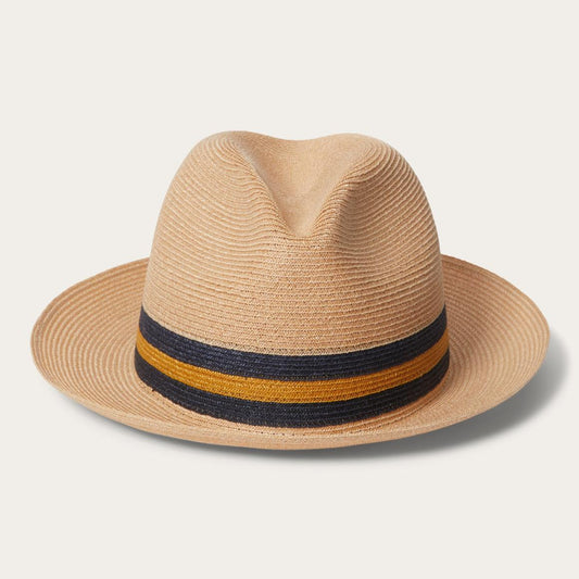 Triad Straw Fedora Mustard | Men/Women Stetson Fedora