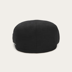 Virgin Wool & Cashmere Driver Cap Black | Men/Women Stetson Caps & Truckers