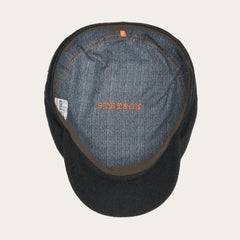 Virgin Wool & Cashmere Driver Cap Grey | Men/Women Stetson Caps & Truckers