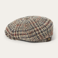 Virgin Wool Hatteras Beige/red/herringbone | Men/Women Stetson Caps & Truckers