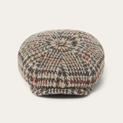 Virgin Wool Hatteras Beige/red/herringbone | Men/Women Stetson Caps & Truckers
