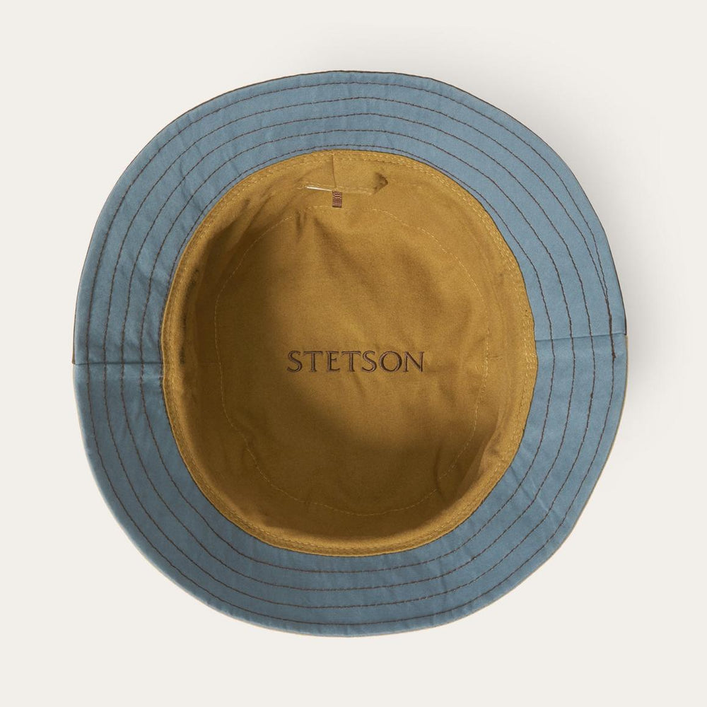 Waxed Cotton Bucket Hat Multi | Men/Women Stetson Caps & Truckers