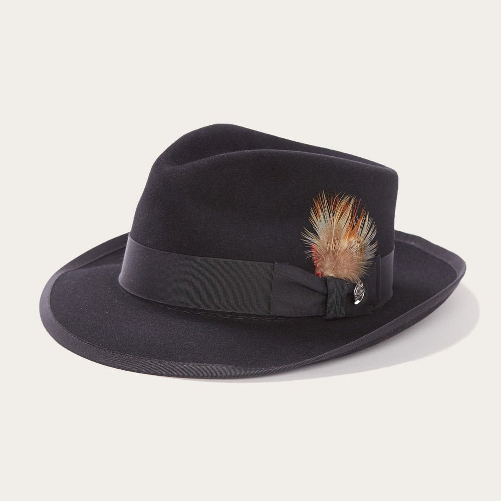Whippet Fedora Black | Men/Women Stetson Fedora