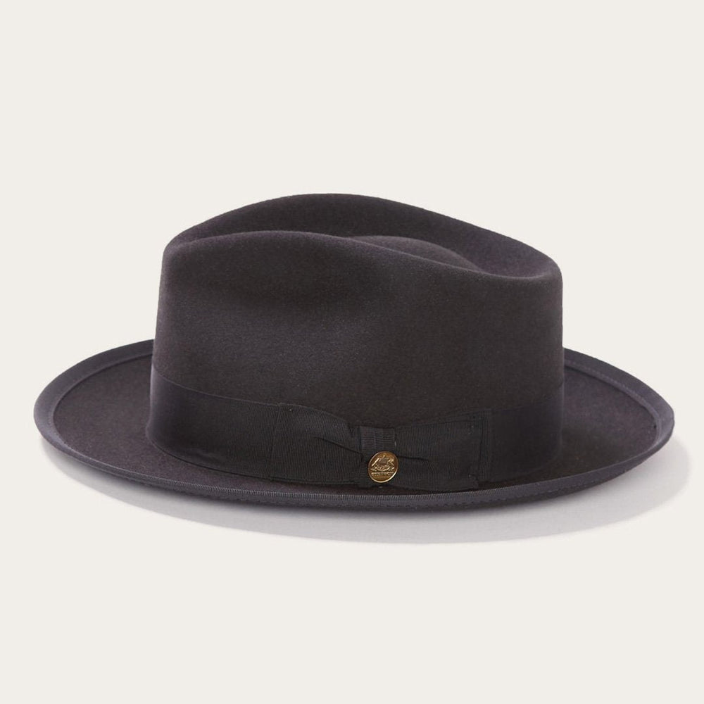 Whippet Wool Fedora Black | Men/Women Stetson Fedora