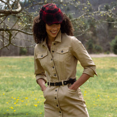 Workwear Inspired Shirt Dress Tan | Women Stetson Shirt Dresses