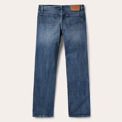 1520 Fit Standard Straight Leg Jean Blue | Men Stetson Modern Cut