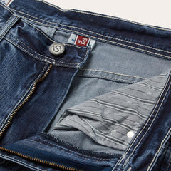 1520 Fit Standard Straight Leg Jean Blue | Men Stetson Modern Cut