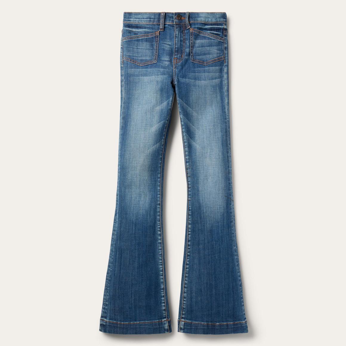 921 High Rise Flare Jeans Blue | Women Stetson Denim