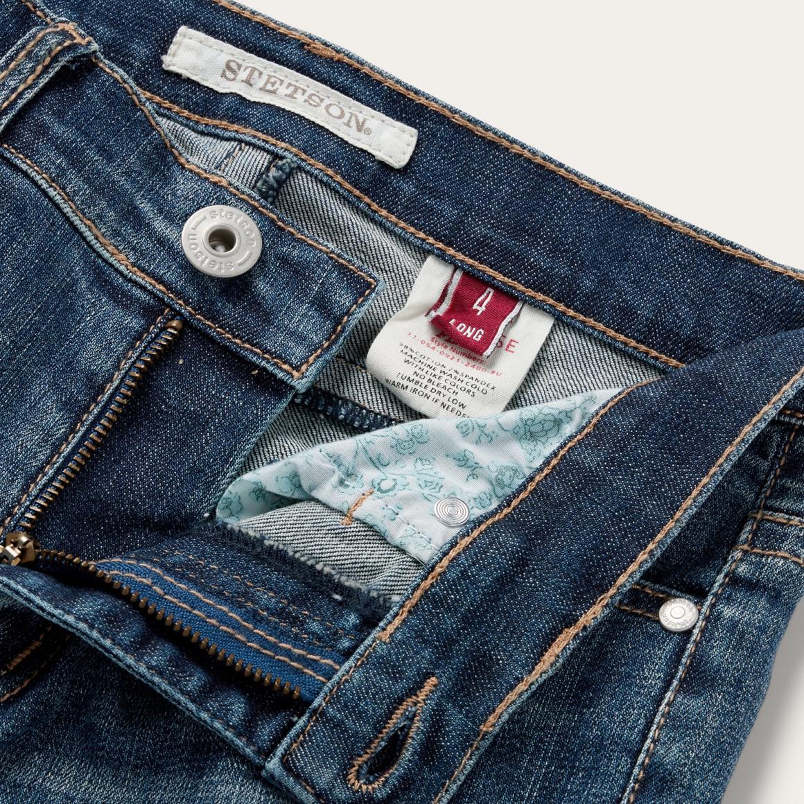 921 High Rise Flare Jeans Blue | Women Stetson Denim