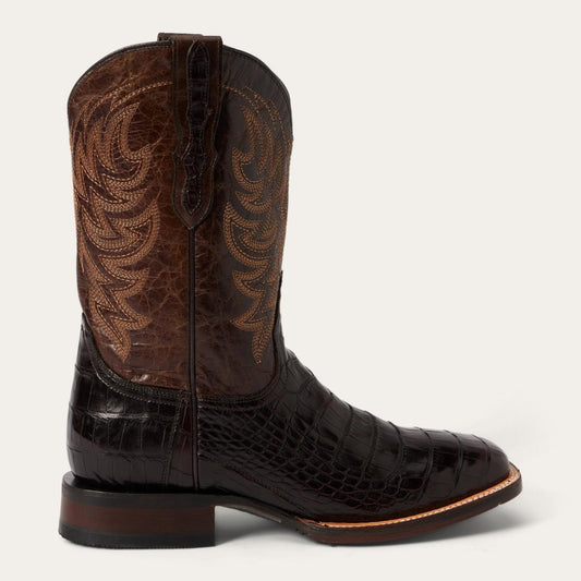 Aces Alligator Boot Brown | Men Stetson Exotics