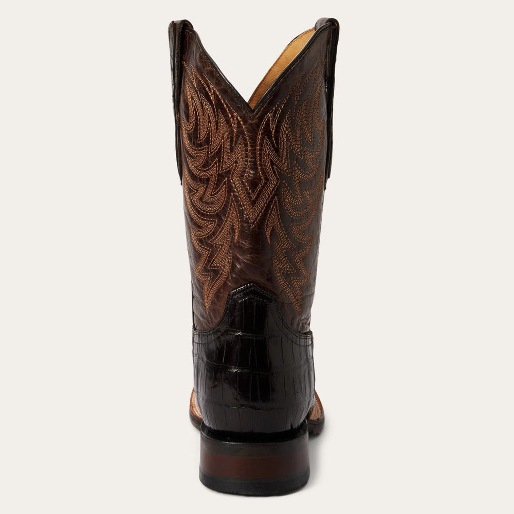 Aces Alligator Boot Brown | Men Stetson Exotics