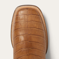 Aces Alligator Boots Brown | Men Stetson Western