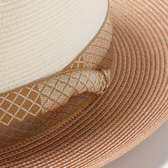 Andover Milan Fedora Ivory Cognac | Men/Women Stetson Fedora
