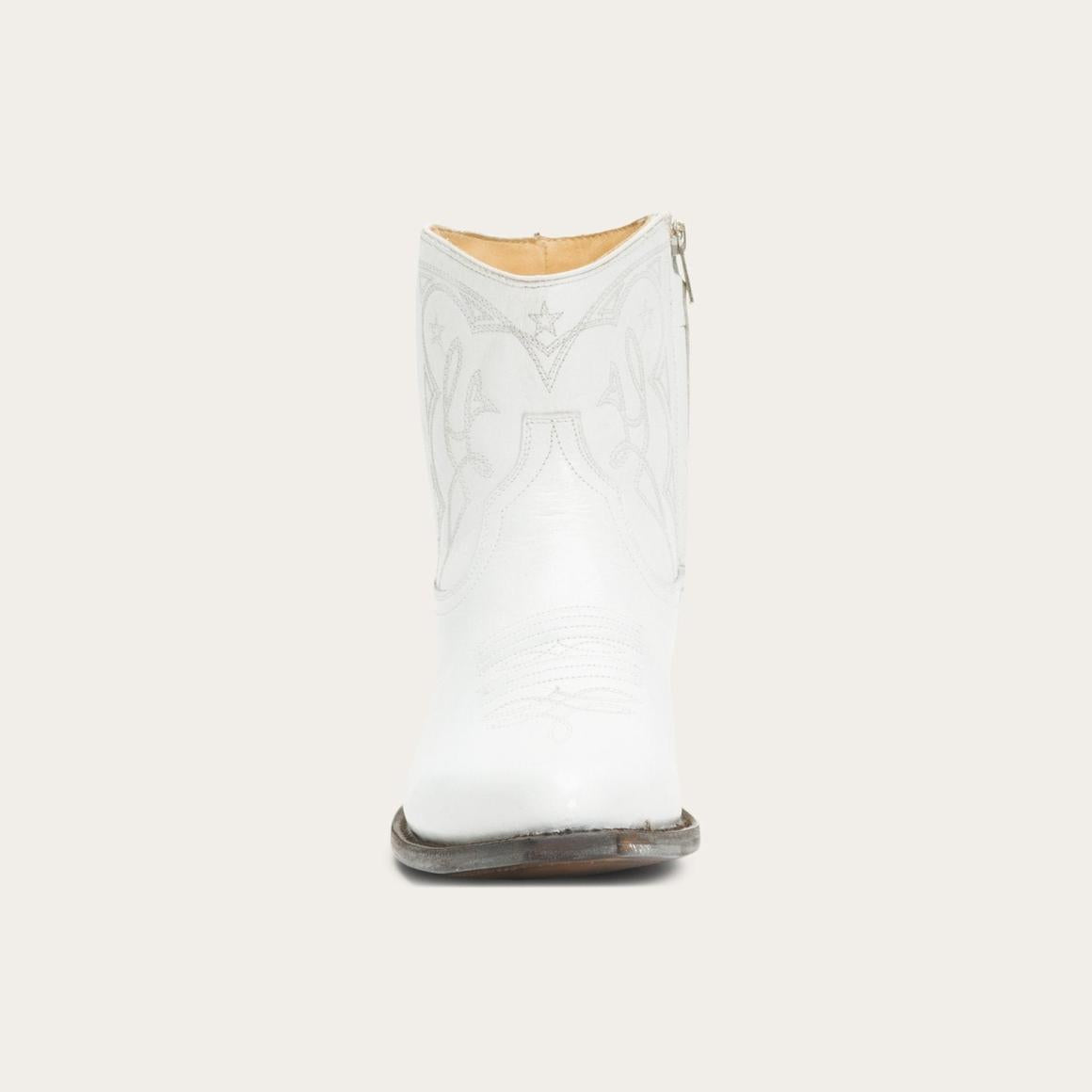 Annika Boots White | Women Stetson Shorties
