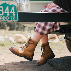 August Boots Tan | Women Stetson Outdoor
