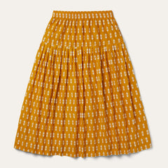 Aztec Skirt Yellow | Women Stetson Skirts &amp; Shorts