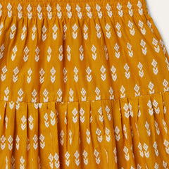 Aztec Skirt Yellow | Women Stetson Skirts &amp; Shorts