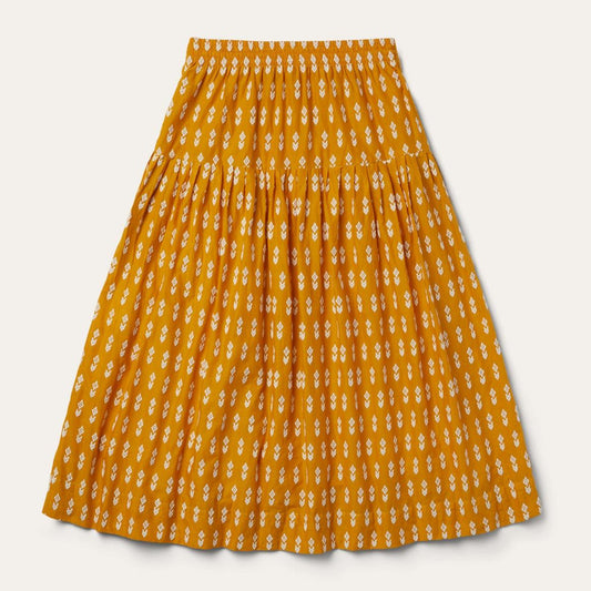 Aztec Skirt Yellow | Women Stetson Skirts &amp; Shorts