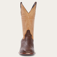 Beaumont Brown Teju Cowboy Boot Brown | Men Stetson Western