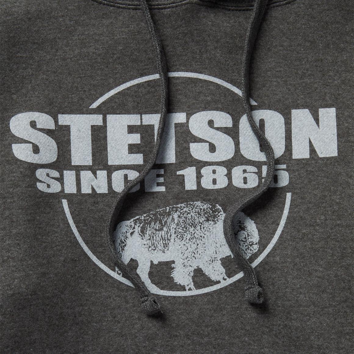 Bison Hoodie Grey | Men Stetson Sweaters &amp; Hoodies