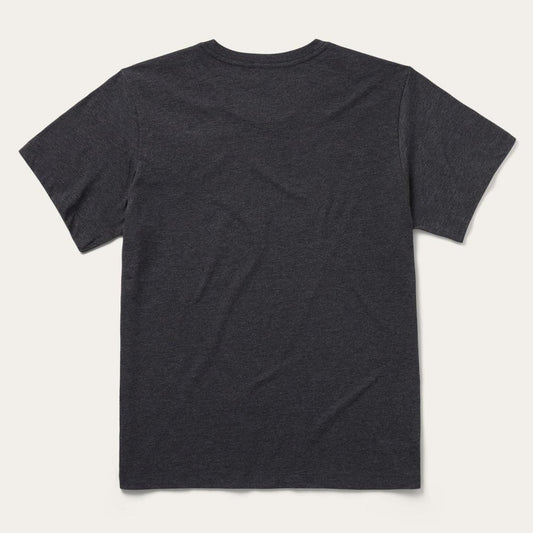 Bison Spirit Graphic Tee Black | Men Stetson Tees