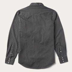 Black Diamond Shirt Black | Men Stetson Modern Cut