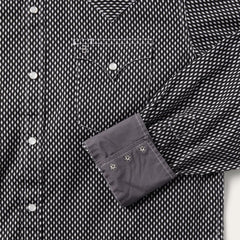 Black Diamond Shirt Black | Men Stetson Modern Cut