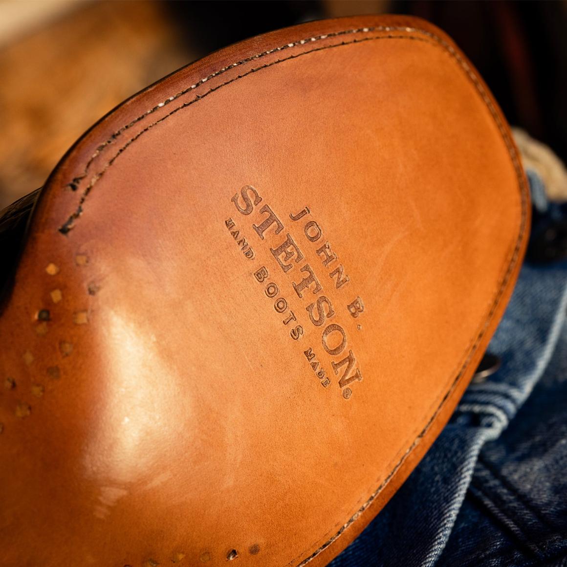 Black Falls Alligator Cowboy Boot Black | Men Stetson Exotics