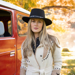 Black Hawk Outdoor Hat Black | Men/Women Stetson Outdoor