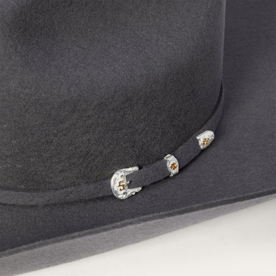 Brenham 4X Cowboy Hat Granite | Men/Women Stetson Western