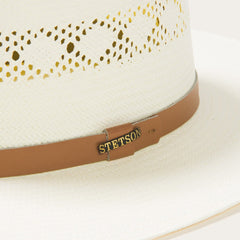 Brentwood Vented Straw Outdoor Hat Natural | Men/Women Stetson Outdoor