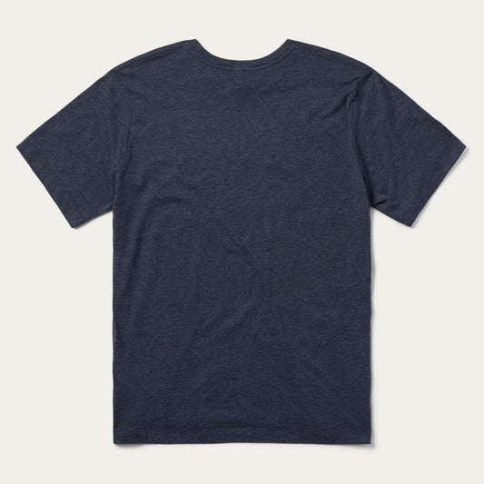 Bronco Rider Graphic Tee Blue | Men Stetson Tees