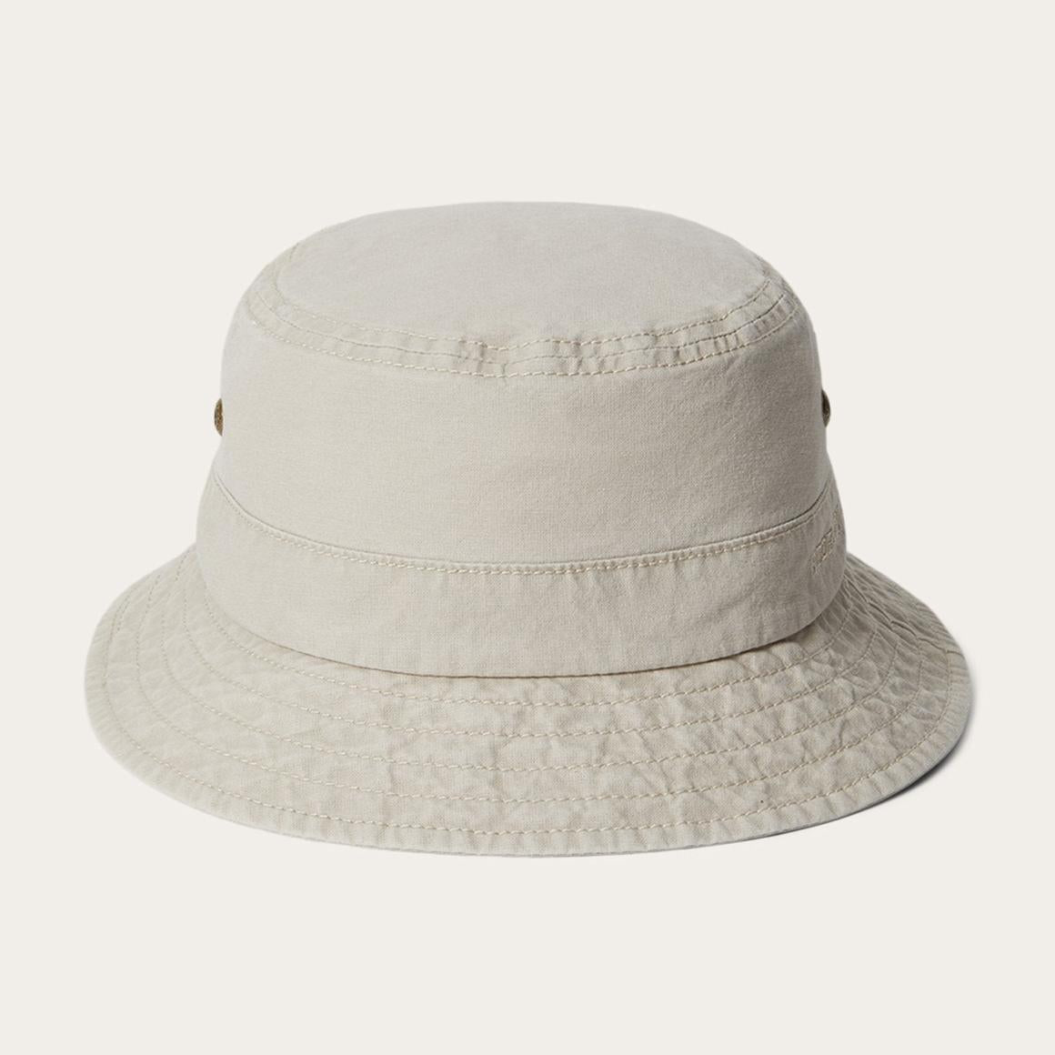 Bucket Delave Organic Cotton Off White | Men/Women Stetson Outdoor