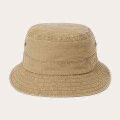 Bucket Delave Organic Cotton Olive | Men/Women Stetson Caps &amp; Truckers