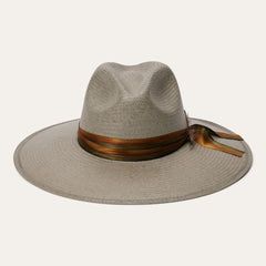Caelus Straw Fedora Seafoam | Men/Women Stetson Fedora