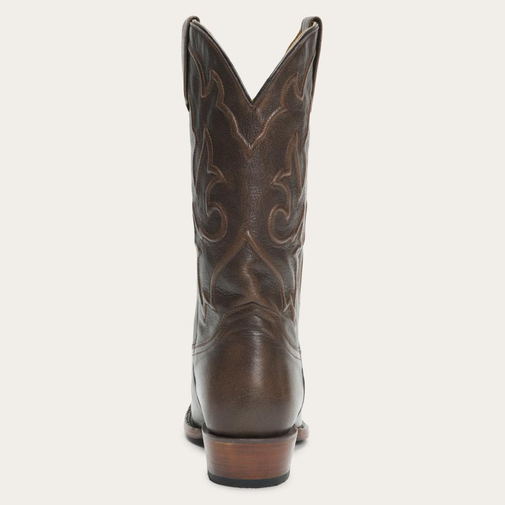 Carlisle Western Boots Distressed Brown | Men Stetson Western