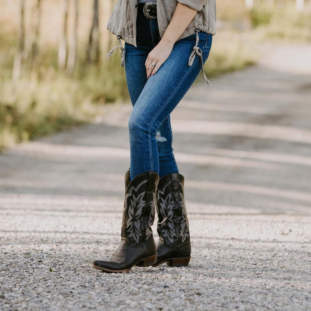 Casey Boots Black | Women Stetson Western