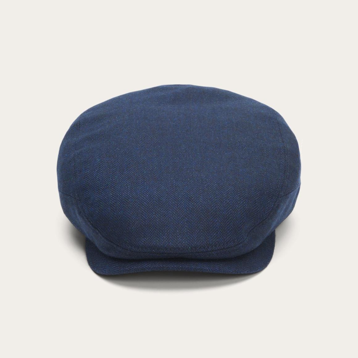 Cashmere &amp; Silk Driver Cap Blue | Men/Women Stetson Caps &amp; Truckers