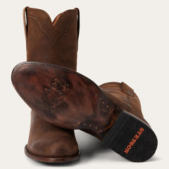 Cassidy Roper Boots Brown | Men Stetson Ropers