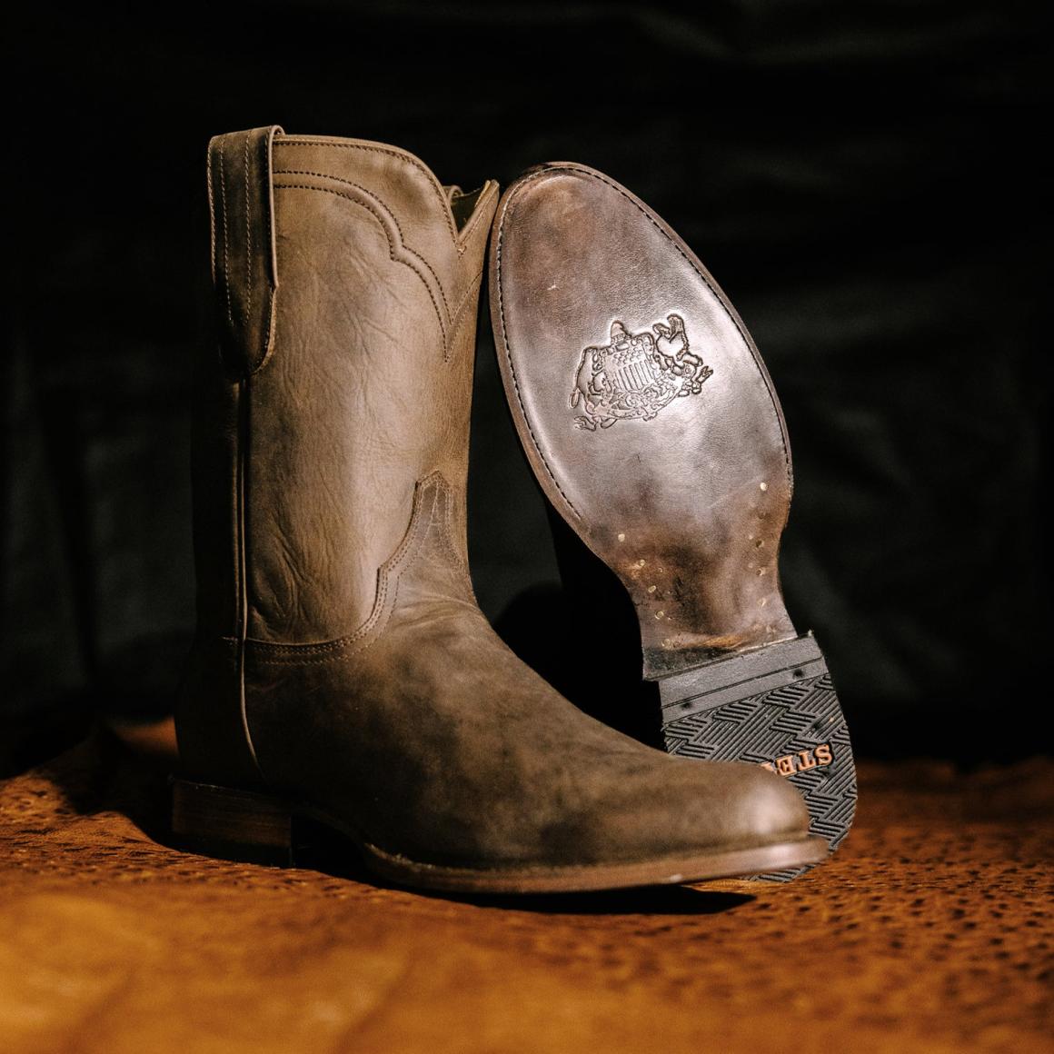 Cassidy Roper Boots Brown | Men Stetson Western