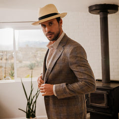 Center Dent Panama Fedora Natural | Men/Women Stetson Fedora