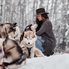 Charcoal Fringed Cardigan Grey | Women Stetson Fringe Jackets