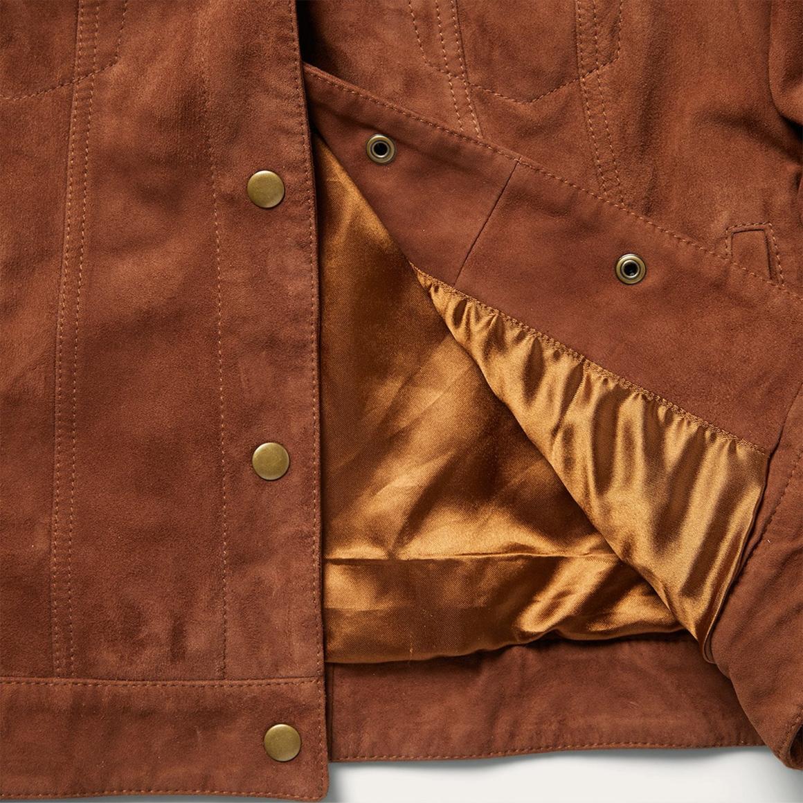 Classic Bomber Jacket Brown | Women Stetson Jackets