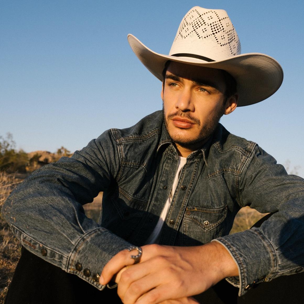 Classic Denim Shirt Blue | Men Stetson Denim Shirts