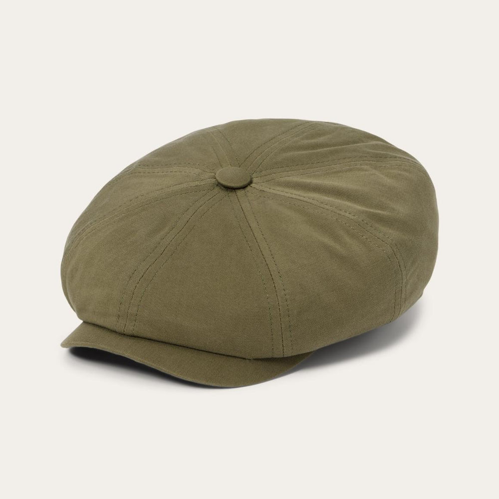 Cotton Hatteras Olive | Men/Women Stetson Caps &amp; Truckers