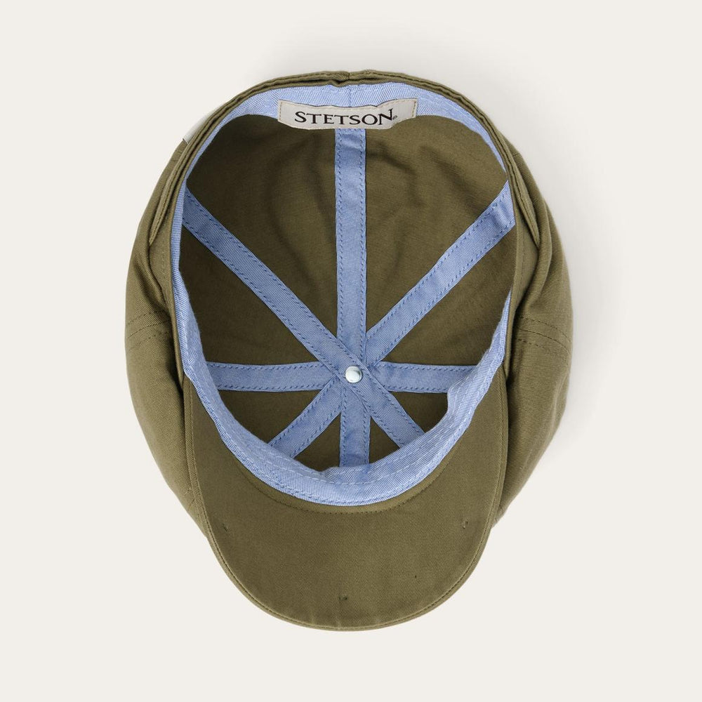 Cotton Hatteras Olive | Men/Women Stetson Caps &amp; Truckers