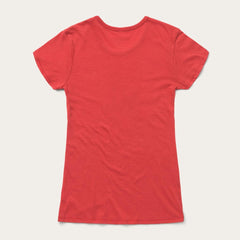 Cowgirl Graphic Tee Red | Women Stetson Tees