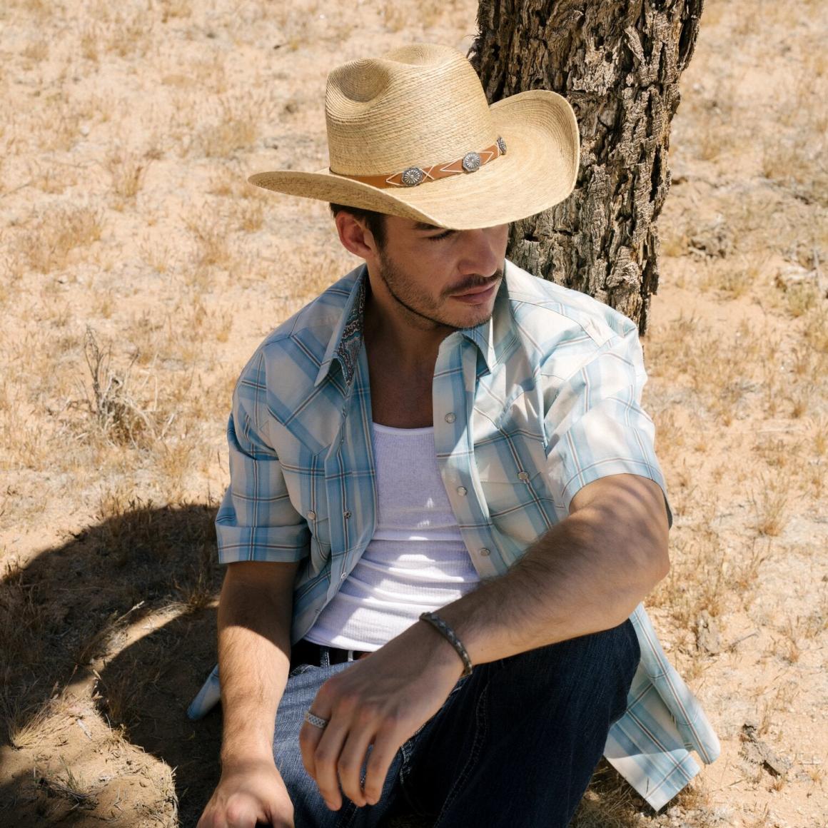 Cowhand Mexican Palm Cowboy Hat Toasted Palm | Men/Women Stetson Outdoor