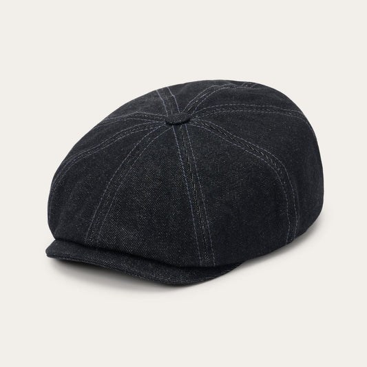 Denim Hatteras Cap Black Denim | Men/Women Stetson Caps &amp; Truckers